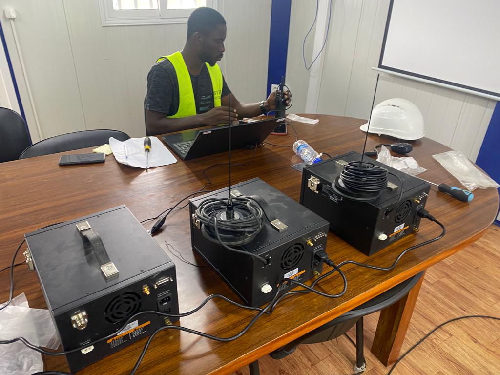 Projet radio communication parc exposition d'Abidjan